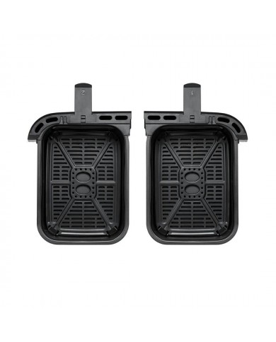 FLAMA FRITADEIRA S/OLEO 8L C/ 2CESTAS PRETO