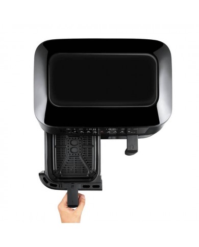 FLAMA FRITADEIRA S/OLEO 8L C/ 2CESTAS PRETO