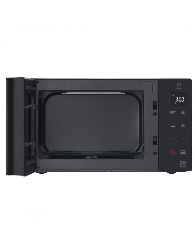 LG MICROONDAS 25LT 1000W GRILL 900W PRETO