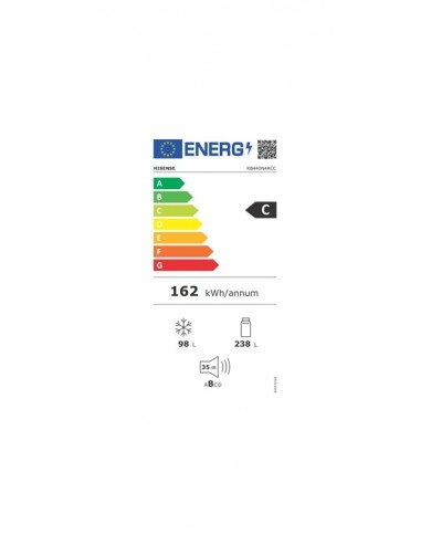 HISENSE COMBINADO 2000X595X590 336LT NF LOOK INOX C - RB440N4ACC HISENSE COMBINADO 2000X595X590 336LT NF LOOK INOX C - RB440N4ACC