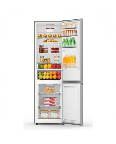 HISENSE COMBINADO 2000X595X590 336LT NF LOOK INOX C HISENSE COMBINADO 2000X595X590 336LT NF LOOK INOX C