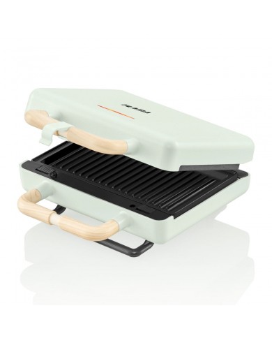 FLAMA SANDWICHEIRA PLACAS GRILL 800W VERDE - 4964FL