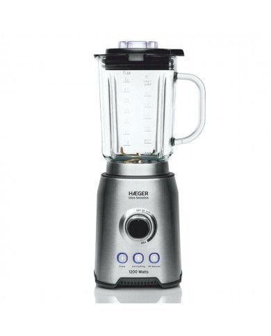 HAEGER LIQUIDIFICADORA 1200W JARRA VIDRO 1,75LT 3 FUNÇOES - LQ120006A