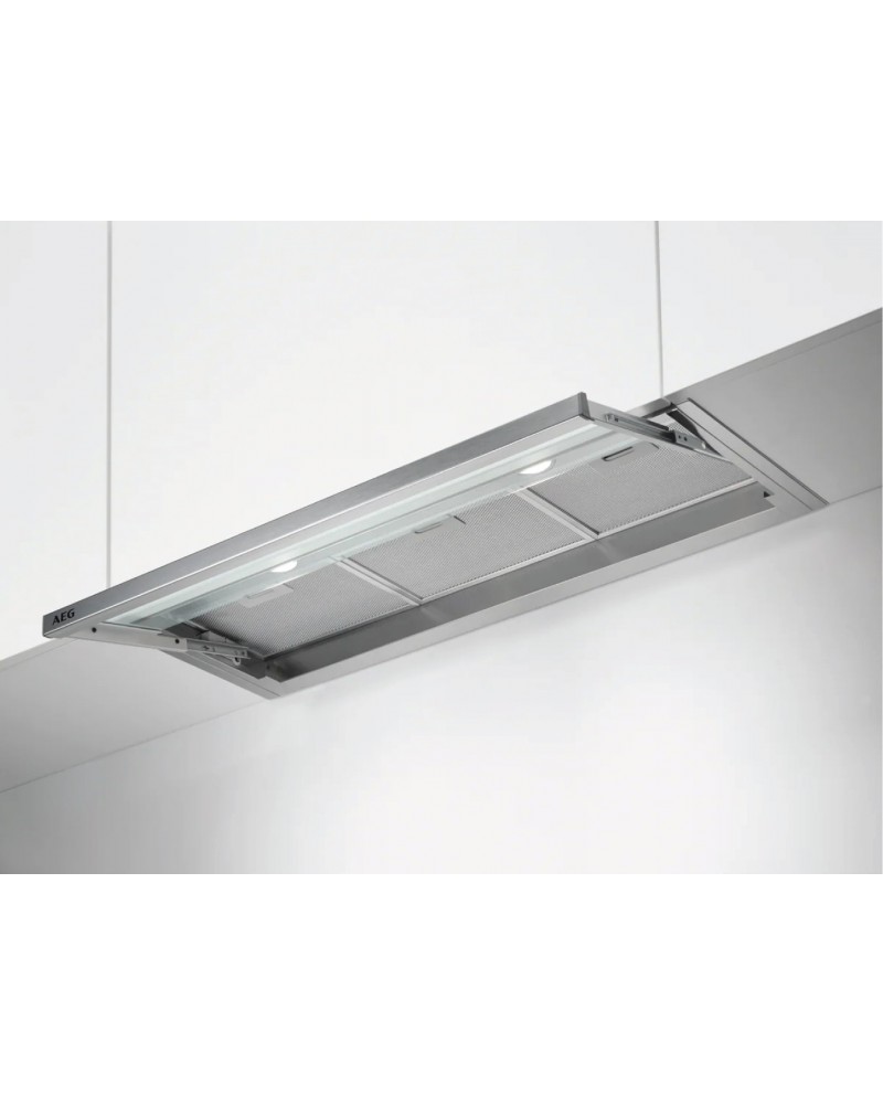 AEG EXAUSTOR 90CM 3VELOC EXTRAÇAO MAX 800M3/H INOX C - DPE4941M
