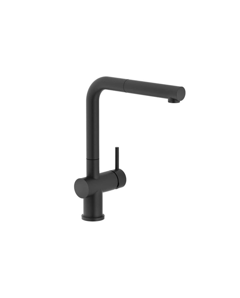 RODI MISTURADORA C/ CHUVEIRO MONOCOMANDO PRETA - LINEMN807PT