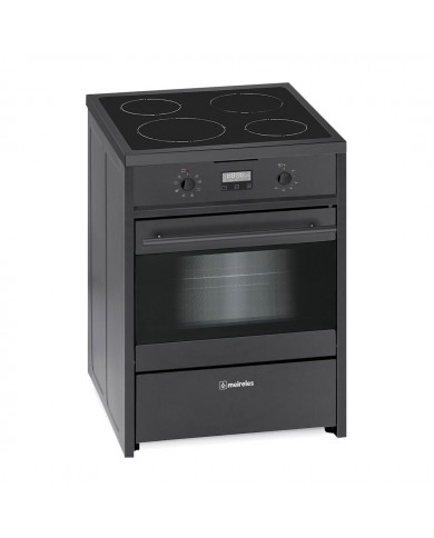 MEIRELES FOGAO 60X60 4Z VITRO FORNO ELECT MULTIF PRETO - E612BL MEIRELES FOGAO 60X60 4Z VITRO FORNO ELECT MULTIF PRETO - E612BL