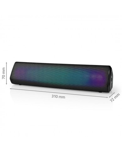 NEDIS COLUNA PORTATIL BLUETOOTH 18W #1 - SPBT2006BK NEDIS COLUNA PORTATIL BLUETOOTH 18W #1 - SPBT2006BK