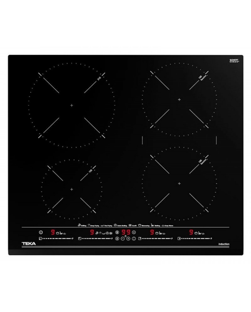 TEKA PLACA 60CMS INDUÇAO 4 ZONAS BISELADA - IZC64630 TEKA PLACA 60CMS INDUÇAO 4 ZONAS BISELADA - IZC64630