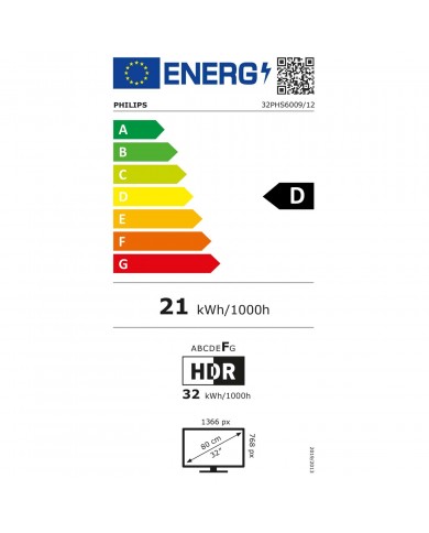 PHILIPS LED 32" HD SMART TV 3HDMI 1USB D - 32PHS6009 PHILIPS LED 32" HD SMART TV 3HDMI 1USB D - 32PHS6009