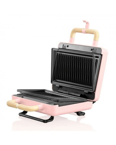FLAMA SANDWICHEIRA PLACAS GRILL 800W ROSA