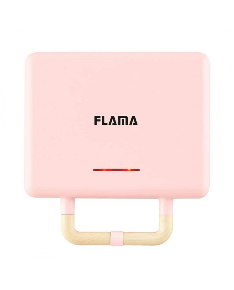 FLAMA SANDWICHEIRA PLACAS GRILL 800W ROSA
