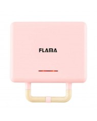 FLAMA SANDWICHEIRA PLACAS GRILL 800W ROSA FLAMA SANDWICHEIRA PLACAS GRILL 800W ROSA
