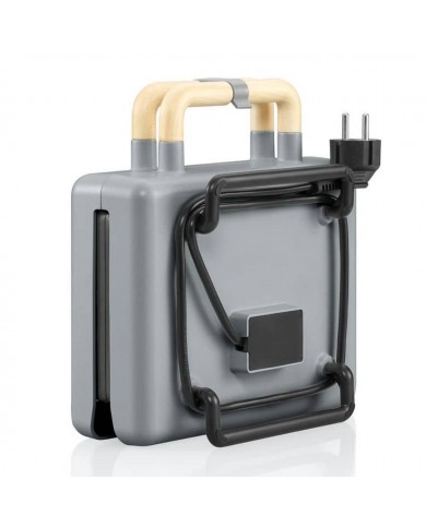 FLAMA SANDWICHEIRA PLACAS GRILL 800W CINZA