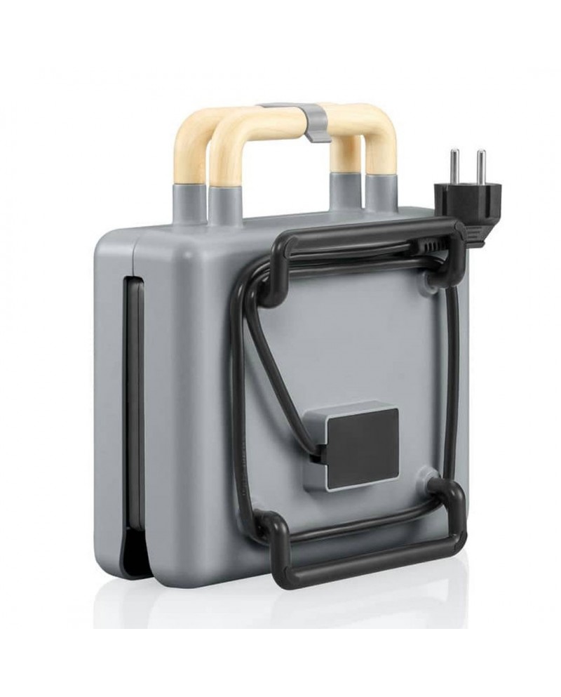 FLAMA SANDWICHEIRA PLACAS GRILL 800W CINZA