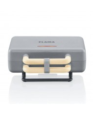 FLAMA SANDWICHEIRA PLACAS GRILL 800W CINZA FLAMA SANDWICHEIRA PLACAS GRILL 800W CINZA