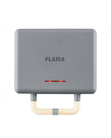 FLAMA SANDWICHEIRA PLACAS GRILL 800W CINZA