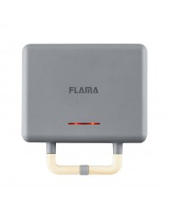 FLAMA SANDWICHEIRA PLACAS GRILL 800W CINZA FLAMA SANDWICHEIRA PLACAS GRILL 800W CINZA