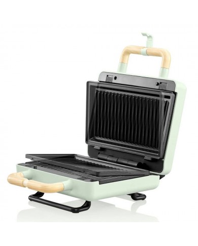FLAMA SANDWICHEIRA PLACAS GRILL 800W VERDE