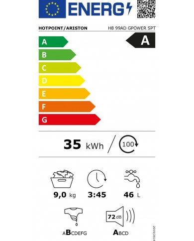 HOTPOINT MAQUINA ROUPA 9KG 1400RT AD A HOTPOINT MAQUINA ROUPA 9KG 1400RT AD A