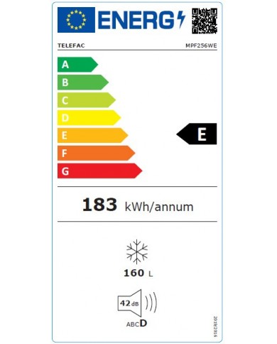 TELEFAC ARCA VERTICAL 160LT 1,42X0,55X0,55MT 5GAV BRANCO E TELEFAC ARCA VERTICAL 160LT 1,42X0,55X0,55MT 5GAV BRANCO E