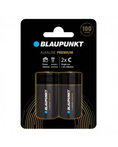 BLAUPUNKT PILHAS ALKALINE PREMIUM 2XC - LR14BPR2CP BLAUPUNKT PILHAS ALKALINE PREMIUM 2XC - LR14BPR2CP