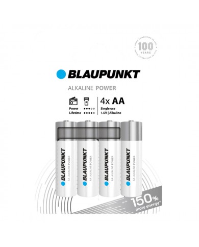 BLAUPUNKT PILHAS ALKALINE BASIC 4XAA - LR6BPO4CP
