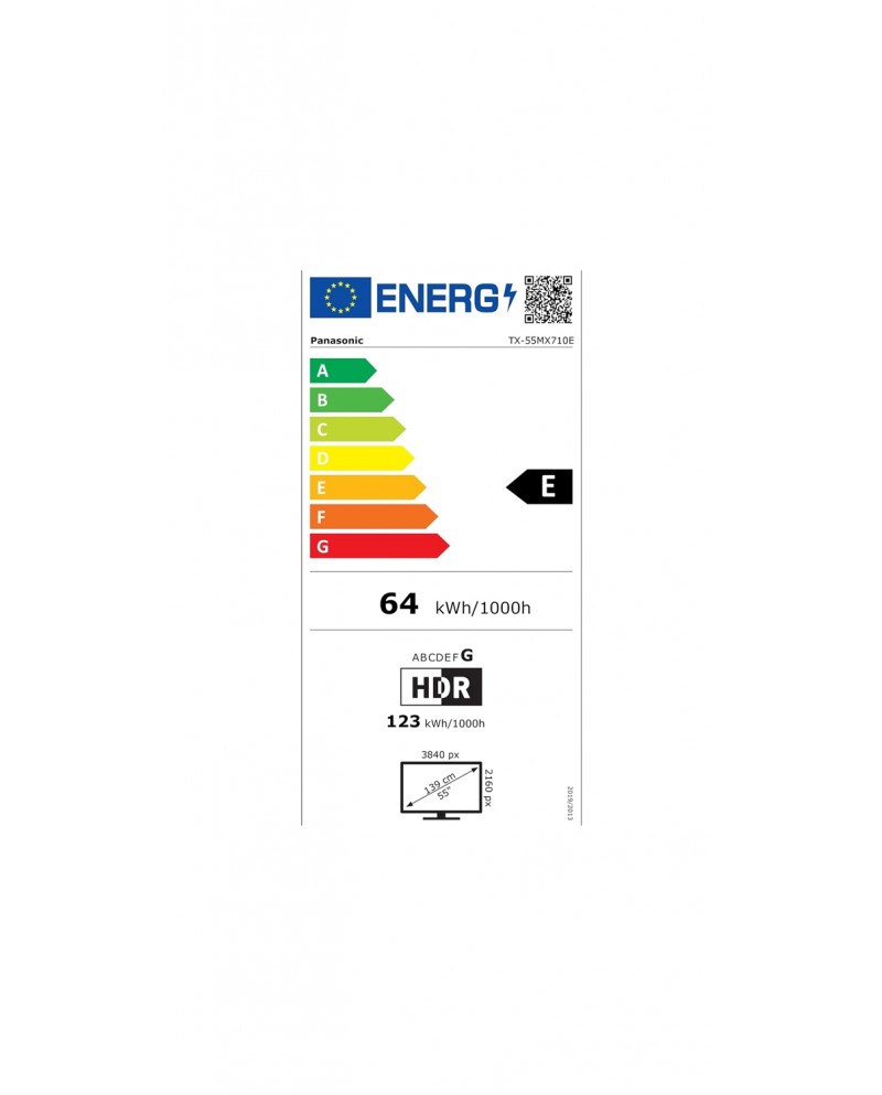 PANASONIC LED 55" 4K ULTRA HD SMART TV 3HDMI 2USB E - TX55MX710E PANASONIC LED 55" 4K ULTRA HD SMART TV 3HDMI 2USB E - TX55MX710E