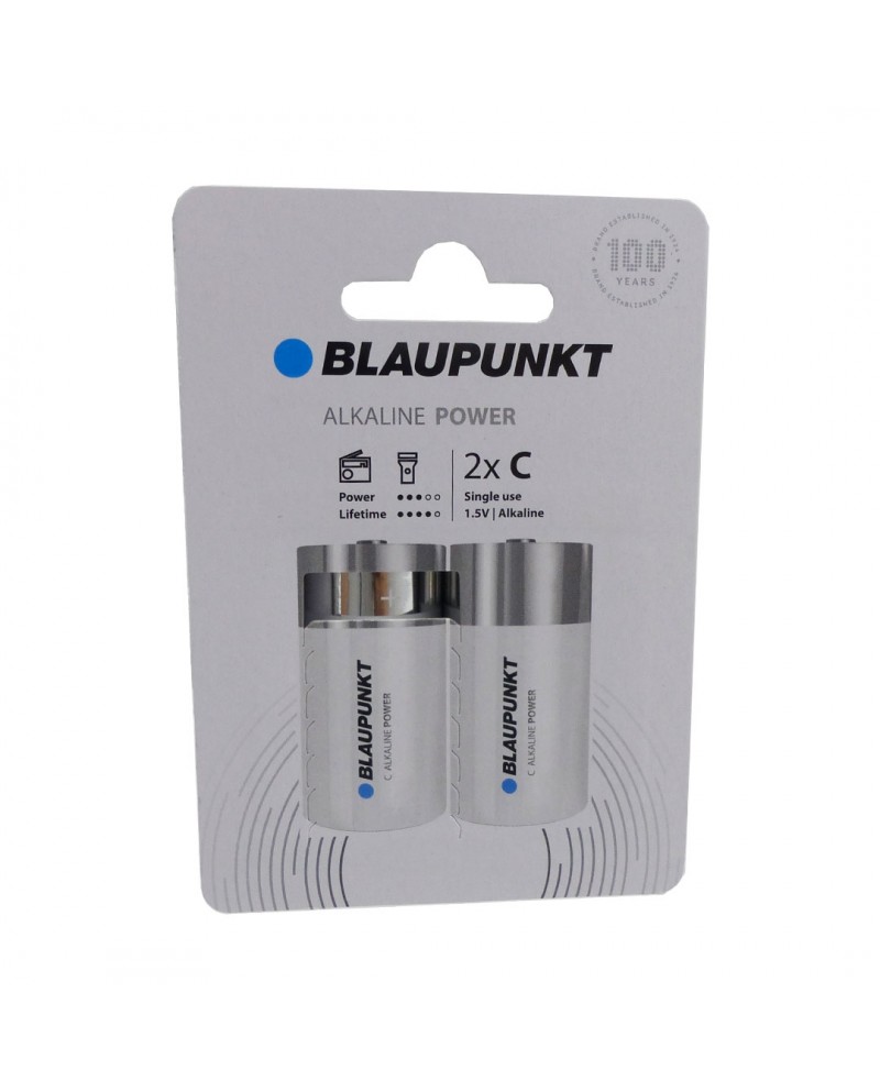 BLAUPUNKT PILHAS ALKALINE BASIC 2XC - LR14BPO2CP BLAUPUNKT PILHAS ALKALINE BASIC 2XC - LR14BPO2CP