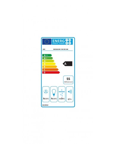 AEG EXAUSTOR 54CM 700M3/H INOX A - DGE5661HM AEG EXAUSTOR 54CM 700M3/H INOX A - DGE5661HM