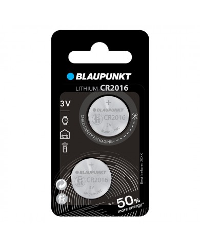 BLAUPUNKT PILHAS LITHIUM COIN CR2016 - CR2016BL2BP