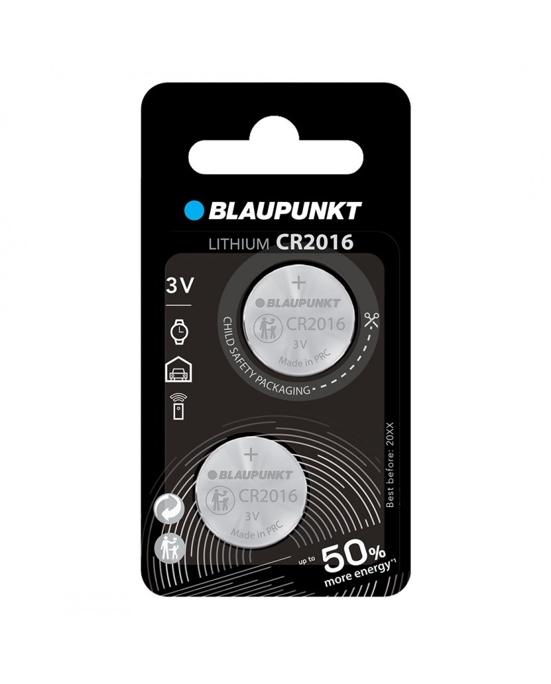 BLAUPUNKT PILHAS LITHIUM COIN CR2016 - CR2016BL2BP