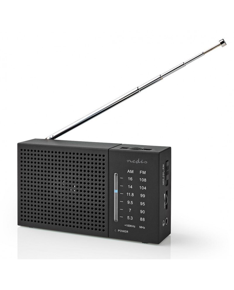 NEDIS RADIO PORTATIL DE BOLSO 1.5W FM - RDFM1200BK