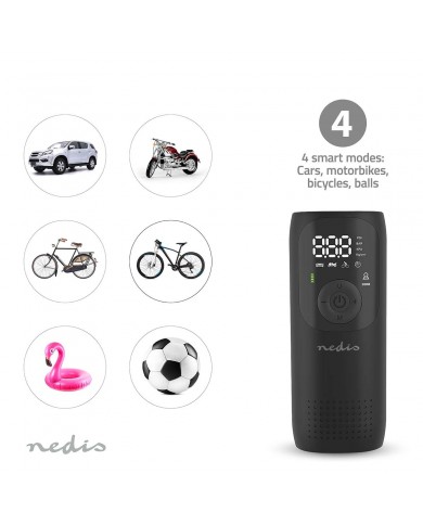 NEDIS COMPRESSOR DE AR RECARREGAVEL NEDIS COMPRESSOR DE AR RECARREGAVEL