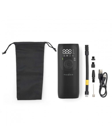 NEDIS COMPRESSOR DE AR RECARREGAVEL NEDIS COMPRESSOR DE AR RECARREGAVEL