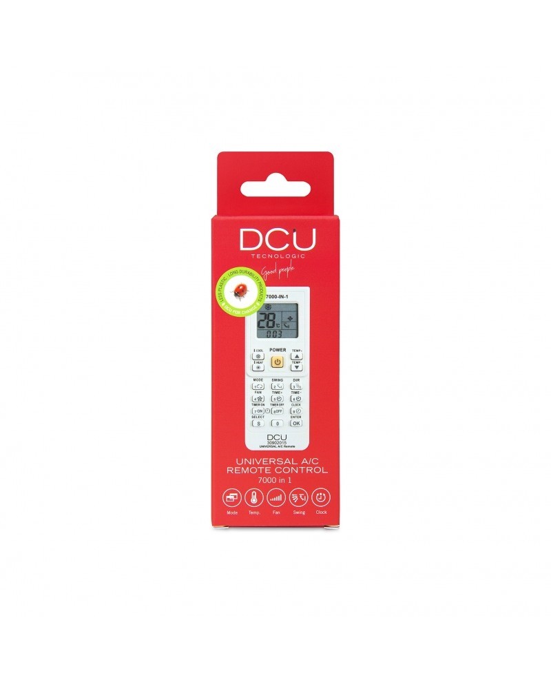 DCU COMANDO UNIVERSAL P/ AR CONDICIONADO 7000 EN 1 - 30902015 DCU COMANDO UNIVERSAL P/ AR CONDICIONADO 7000 EN 1 - 30902015