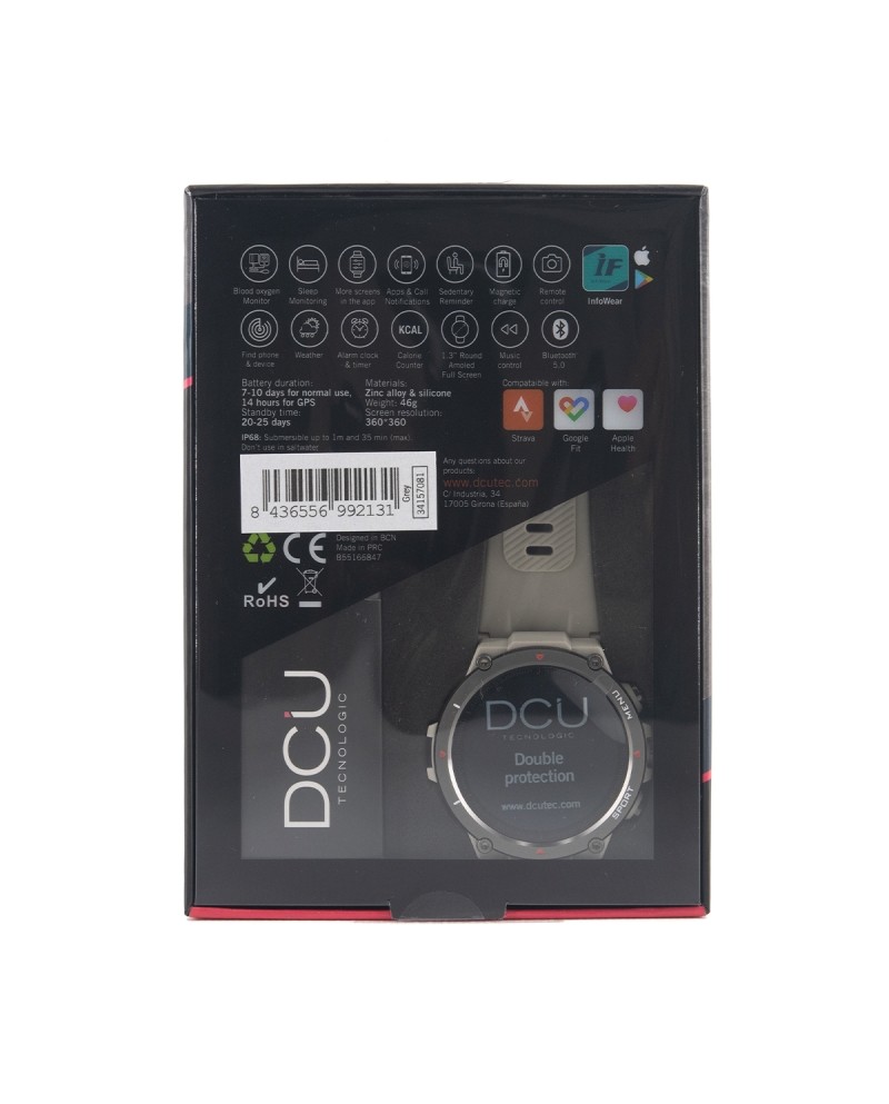 DCU SMARTWATCH COM GPS E TELA AMOLED HD CINZA #4 - 34157081 DCU SMARTWATCH COM GPS E TELA AMOLED HD CINZA #4 - 34157081