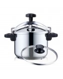 HAEGER PANELA PRESSAO COOKER PLUS 6LTS INOX TAMPA VIDRO - PC6SS019A HAEGER PANELA PRESSAO COOKER PLUS 6LTS INOX TAMPA VIDRO - PC6SS019A