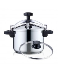 HAEGER PANELA PRESSAO COOKER PLUS 6LTS INOX TAMPA VIDRO - PC6SS019A HAEGER PANELA PRESSAO COOKER PLUS 6LTS INOX TAMPA VIDRO - PC6SS019A