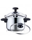 HAEGER PANELA PRESSAO COOKER PLUS 8LTS INOX TAMPA VIDRO - PC8SS020A HAEGER PANELA PRESSAO COOKER PLUS 8LTS INOX TAMPA VIDRO - PC8SS020A