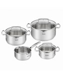 TEFAL TREM COZINHA 4PEÇAS AÇO INOX - G719S735 TEFAL TREM COZINHA 4PEÇAS AÇO INOX - G719S735