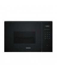 SIEMENS MICROONDAS INTEG 25LT VIDRO PRETO - BE555LMB1 SIEMENS MICROONDAS INTEG 25LT VIDRO PRETO - BE555LMB1