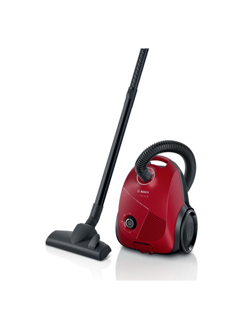 BOSCH ASPIRADOR SACO 3,5LT DISIGN SUPER LEVE - BGBS2RD1 BOSCH ASPIRADOR SACO 3,5LT DISIGN SUPER LEVE - BGBS2RD1