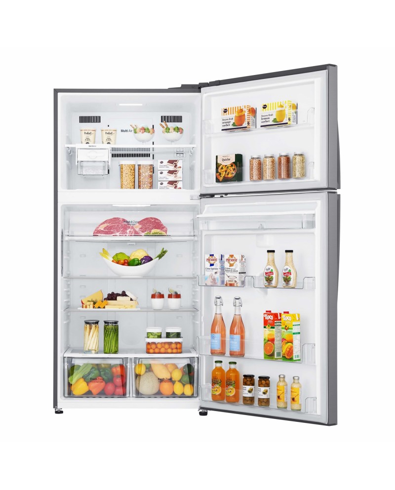 LG FRIGORIFICO 2PT 1840X860X730MT DA S/CANAL 592LT NF INOX(E #9 - GTF916PZPED LG FRIGORIFICO 2PT 1840X860X730MT DA S/CANAL 592LT NF INOX(E #9 - GTF916PZPED