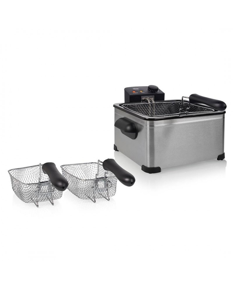 TRISTAR FRITADEIRA 2000W 5LT 3 CESTAS INOX