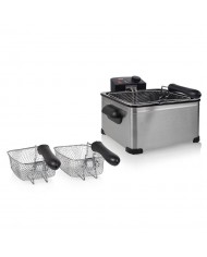 TRISTAR FRITADEIRA 2000W 5LT 3 CESTAS INOX