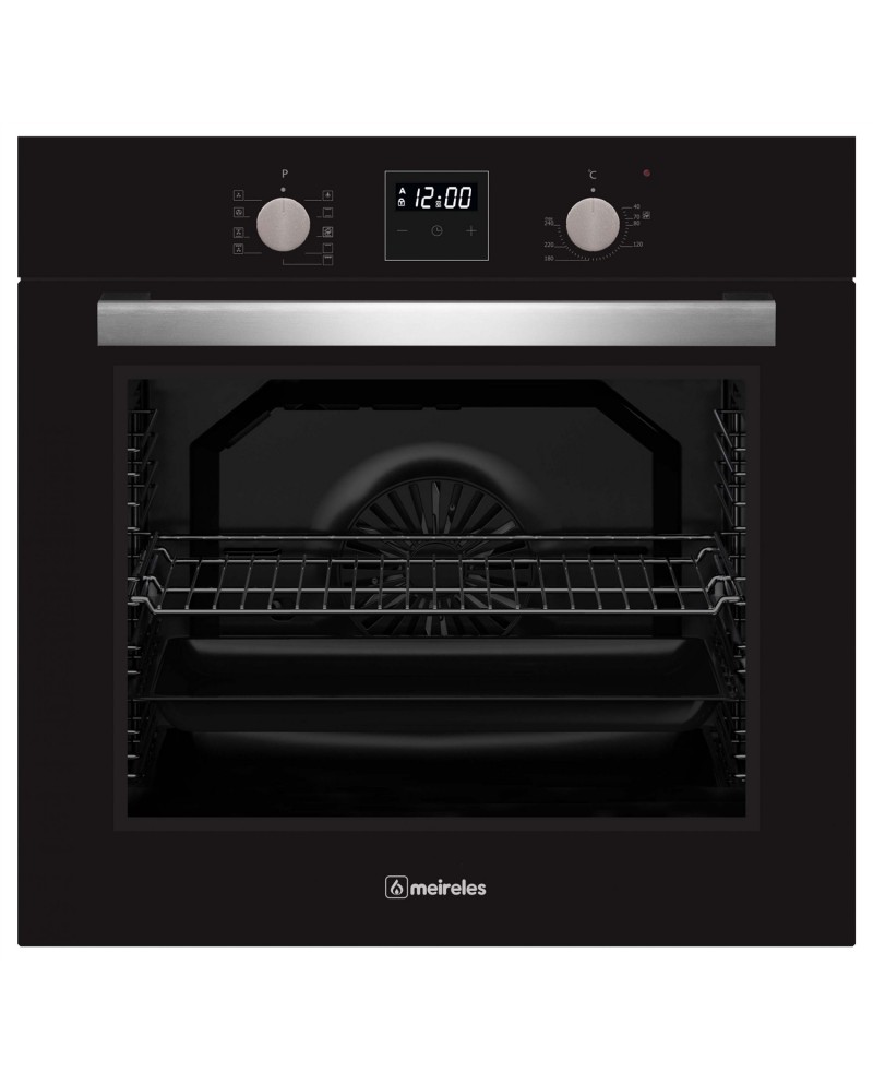 MEIRELES FORNO MULTIFUNÇOES 80LT 9FUNÇOES PRETO A - MF8900N