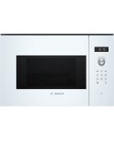 BOSCH MICROONDAS INTEG 20LT 800W ABERT À ESQ VIDRO BRANCO - BFL524MW0