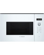 BOSCH MICROONDAS INTEG 20LT 800W ABERT À ESQ VIDRO BRANCO - BFL524MW0