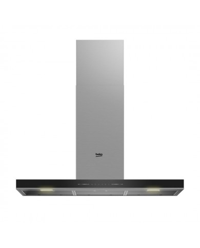 BEKO CHAMINE 90CM 740M3/H INOX - BHCB96641BBHS BEKO CHAMINE 90CM 740M3/H INOX - BHCB96641BBHS
