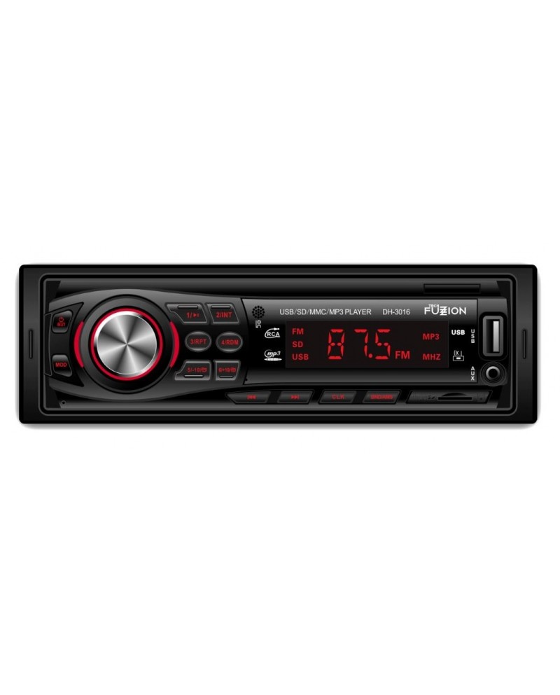 TECH FUZZION AUTO RADIO PAINEL FIXO 4x50W FM USB MP3 - DH3016 TECH FUZZION AUTO RADIO PAINEL FIXO 4x50W FM USB MP3 - DH3016